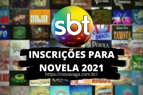 SBT Inscrições para novela 2021