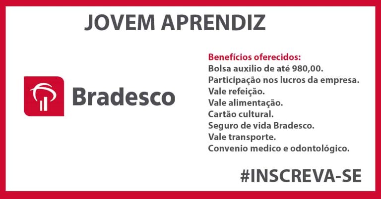 Programa Jovem Aprendiz Bradesco Saiba Como Se Cadastrar